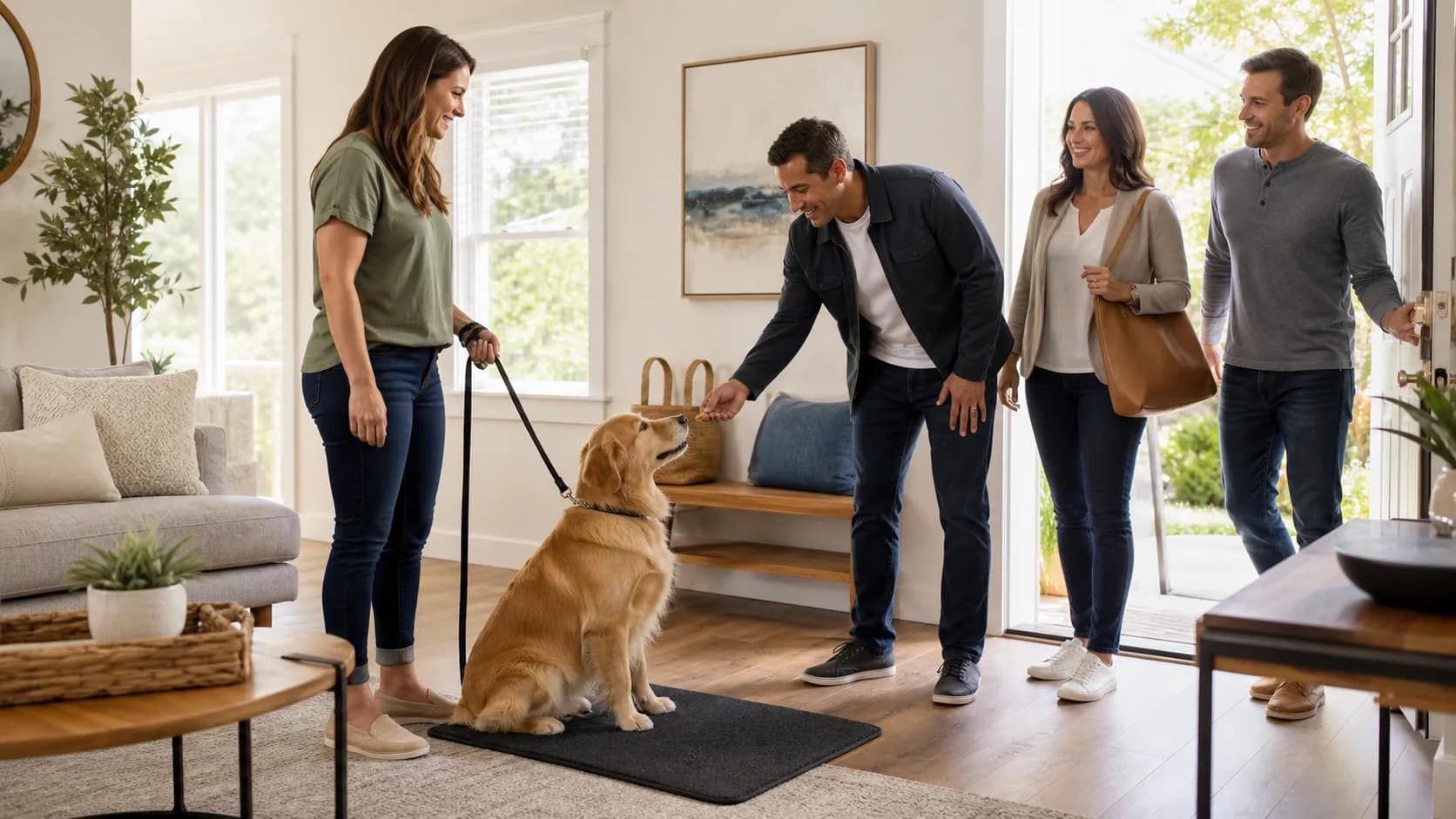 How to Stop Your Dog From Jumping on Guests at Home